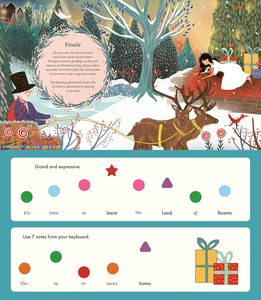 Tùy Chỉnh Được Thiết Kế 14-Nút Đàn Piano Âm Thanh Bảng Điều Chỉnh Cuốn Sách Cho Trẻ Em Cổ Điển Âm Nhạc Cổ Điển & Giấy & Bìa Sản Phẩm In Ấn - Product Image 2