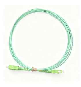 Cordon de brassage à fibre optique Netceed ETC 1,6 mm SC/APC FTTH WiFi, longueurs 1,5 m-4 m, Aqua Garter Optique G657A2 - Product Image 2