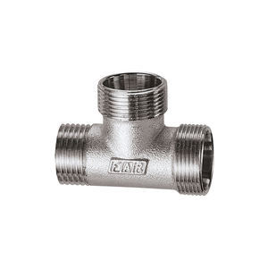 Raccord mâle avec 2 cônes simples pour tuyaux en cuivre, plastique et multicouches, chromé, 1/2\"-24x19-24x19, conduits et raccords - Product Image 2