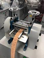 Machine de gaufrage de ceinture en cuir hydraulique à pression d'huile GSB-16