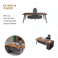 Table de bureau au design moderne et simple, construction robuste et durable, pour une personne, avec une qualité supérieure et un grand espace