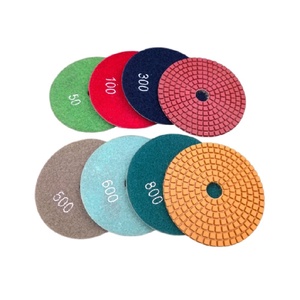 Disques de polissage diamantés humides de 4 pouces (100 mm) pour sols en béton, pierre, granit, marbre, disques de polissage professionnels - Product Image 4