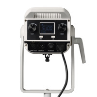 Projecteur vidéo LED bicolore haute luminosité 57000 lumens CRI96+ 2700-6500K avec contrôle DMX via application, refroidissement actif, 800W, en alliage d'aluminium pour studio