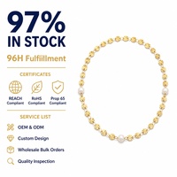 Collier en acier inoxydable plaqué or 18 carats avec pendentif goutte d'eau, fleur de la rivière et flocon de neige, prêt à expédier, pour femme, cadeau, nouveauté