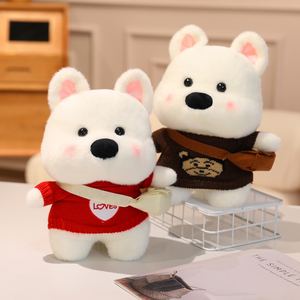 Peluche de Perro Personalizado - <span class=keywords><strong>Muñeco</strong></span> de Peluche de Perro Personalizable OEM/ODM, Lindo Peluche de Perro en Bolsa para Regalos de San Valentín y Marca - Product Image 3