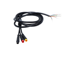 Connecteur de pièces de scooter électrique 1 mâle à 2 3 4 5 6 broches chargeur capteur interrupteur d'alimentation Ip67 M8 connecteurs étanches
