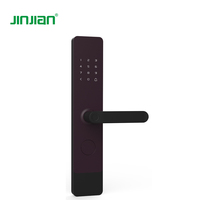 JINJIAN, nuevo producto, cerradura de puerta inteligente, Software libre, cerradura de puerta de hotel inteligente, tarjeta de desbloqueo, cerradura de puerta Digital