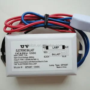 Accept Customization 12V/24V Uv Ballast Can With 4 Pin Connector And Led Indicator Light