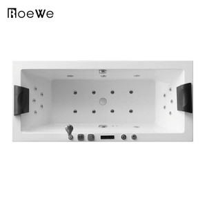 Di <span class=keywords><strong>legno</strong></span> grembiule design moderno idromassaggio vasche da <span class=keywords><strong>bagno</strong></span> con bluetooth di lusso acrilico idromassaggio vasca da <span class=keywords><strong>bagno</strong></span> vasche idromassaggio - Product Image 2