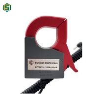Transformator Arus Inti Terpisah Seri SCT 100A 2000A 1:1000 1:2000 4000/5A Sensor Arus untuk Terminal/Penghubung Pemantauan Energi
