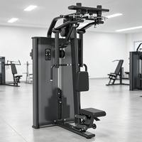 Machine à exercices pour pectoraux et deltoides arrière en acier, avec système de sélection de poids et pile de poids, pour salle de sport commerciale