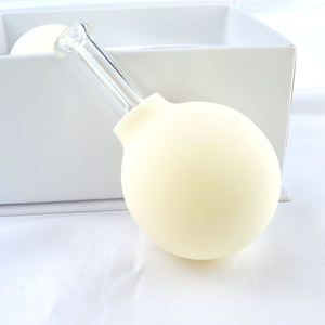 Produk populer 2025 produk baru 2 buah cangkir pijat bekam PVC kaca Set cangkir hisap vakum untuk pijat wajah - Product Image 5