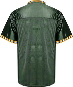 Maillot de football américain personnalisé, nouveau, populaire, cousu, broderie, sérigraphie, rétro, manches courtes, respirant - Product Image 4