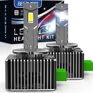 <span class=keywords><strong>Bombillas</strong></span> LED BEVINSEE Serie D HID Xenon D1S 70W 7000LM D5S D2S Lámpara LED Xenon Sin Errores <span class=keywords><strong>Bombillas</strong></span> LED D3S para Faros Delanteros para <span class=keywords><strong>BMW</strong></span> <span class=keywords><strong>E46</strong></span> - Product Image 1