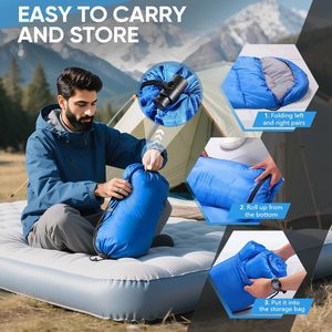 Sacos de Dormir Portátiles Impermeables para Acampar, para Adultos y Niños, 4 Estaciones - Product Image 6