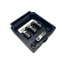 Boîtier de jonction étanche en gel de silice avec connecteur pour module solaire 100W 200W 250W 1000VDC IP65