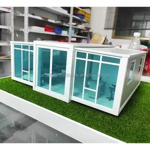 Design moderno Casas Prefabricadas Living casa Container espandibile prefabbricata
