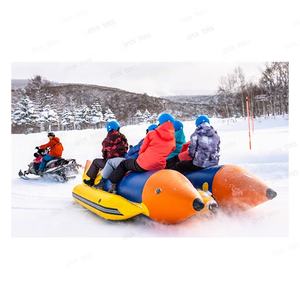 Nouveau IFUN PVC Gonflable Remorquable Tube Remorqueur Canapé Jet Ski Mer Remorquage Banane Bateau Volant Poisson Dossier pour Station De Ski - Product Image 1