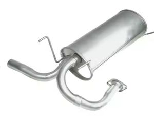 Fourniture directe d'usine Accessoires de système d'échappement de voiture de bonne performance Silencieux d'échappement en acier inoxydable 409 pour Nissan X-Trail - Product Image 4