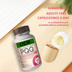 Fabrika toptan en iyi PQQ gıda takviyeleri özel marka <span class=keywords><strong>pyrroloquinoline</strong></span> <span class=keywords><strong>quinone</strong></span> pqq kapsül - Product Image 5