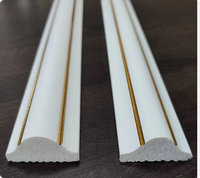Plinthes en PS pour murs et sols, accessoires de revêtement, lignes de plinthe décoratives en mousse