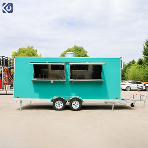 Remorques de restauration de rue personnalisées CAMPTRL entièrement équipées, camions de restauration, chariots à café, crêpes, bubble tea, fast-food - Product Image 3