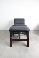 Pivotant en bois RV TV jeu bureau travail Relax lecture fauteuil de Massage inclinable en cuir pouf PU cuir en option