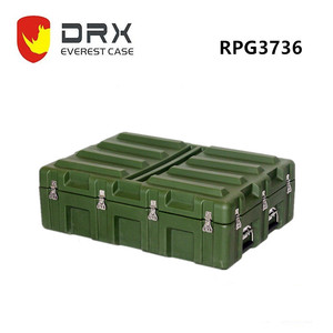 Hộp Nhựa Transoprt Màu Xanh Quân Đội EVEREST RPG3736 Hộp Lưu Trữ Hộp Vận Chuyển Rotomolding Tủ Lưu Trữ - Product Image 5