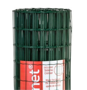 Malla de Alambre Soldada Recubierta de PVC, Orificio Cuadrado de 45 m, Apertura de 16*16 mm, Diámetro del Alambre BWG 18 #   19 #   Servicios de Doblado y Corte para Cercas - Product Image 6