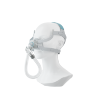 Masques de PPC pour le visage/le nez et utilisation complète du visage/nez, en silicone, découpés, aide à l'apnée du sommeil
