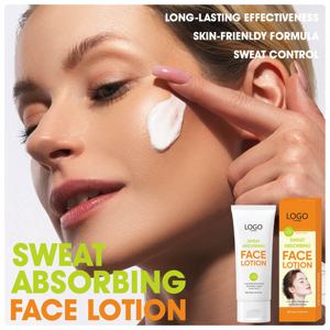 Lozione Antitraspirante <span class=keywords><strong>Viso</strong></span> Controllo Oleosità Opacizzante Assorbente Sudore Idratante Cura della Pelle Zona T 50ml OEM ODM - Product Image 2