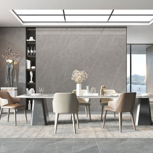 Foshan <span class=keywords><strong>Dalle</strong></span> de pierre de luxe 900X2700 Grain continu léger brillant pour TV canapé fond mur salon carreaux d'intérieur utiliser - Product Image 3