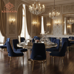 <span class=keywords><strong>Table</strong></span> à <span class=keywords><strong>manger</strong></span> de style moderne <span class=keywords><strong>en</strong></span> <span class=keywords><strong>verre</strong></span> blanc et noir avec cadre <span class=keywords><strong>en</strong></span> acier inoxydable, pour hôtels, banquets, événements, restaurants, meubles de mariage - Product Image 3