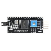 Módulo de biblioteca de funciones de placa adaptadora/convertidora de controlador de interfaz IIC/I2C, placa de expansión PCF8574 para LCD1602 LCD2004