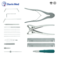Kit d'instruments orthopédiques ALPS-S pour animaux de compagnie, instruments chirurgicaux vétérinaires pour la reconstruction des fractures osseuses chez le chien, le chat et autres animaux.