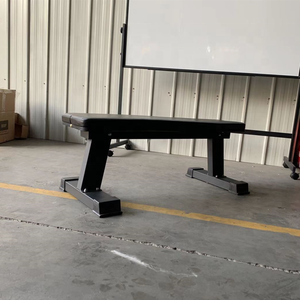 Panca piatta di qualità commerciale-imbottitura in schiuma ad alta densità + tappezzeria in vinile, ideale per palestre, studi e uso ad alta frequenza - Product Image 5