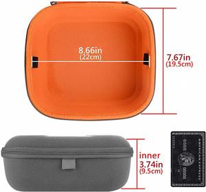 Fournisseurs de étuis de rangement rigides imperméables en matériau PU personnalisé, étui pour écouteurs en EVA - Product Image 2