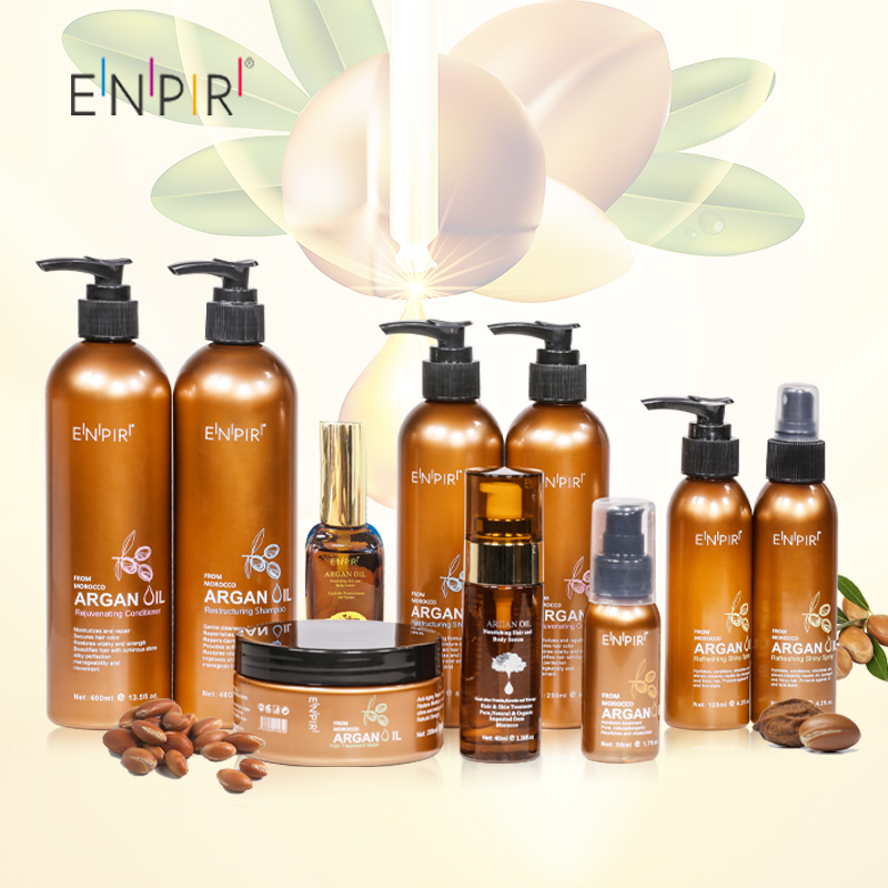 Заводская торговая марка органическое аргановое масло питательный увлажняющий шампунь 250 мл 400 мл Кондиционер OEM