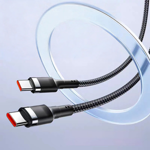 Câble de charge rapide USB-C <span class=keywords><strong>PIXIE</strong></span> P401 PD 100W, 40 Gbps, gaine en nylon FPC, blindage tressé, conducteur en cuivre pur, alliage d'aluminium - Product Image 4