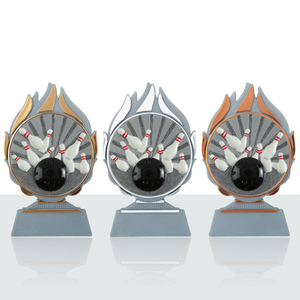 Coppa Serie Flame Bowling oro-argento-bronzo - Product Image 1