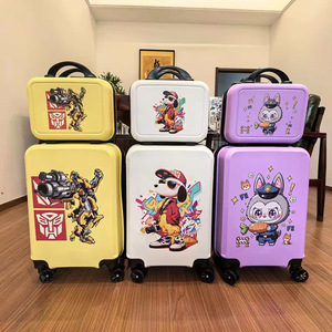 Maleta <span class=keywords><strong>de</strong></span> <span class=keywords><strong>Viaje</strong></span> Infantil <span class=keywords><strong>de</strong></span> 20 Pulgadas con Diseño <span class=keywords><strong>de</strong></span> Dibujos Animados Personalizado, Regalo - Product Image 1