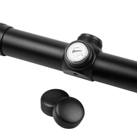 Portée classique tactique OEM ODM noir mat 4X32mm longue portée de visée tactique de vue portée optique de réticule extérieure