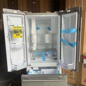 Réfrigérateur double porte Gree Side by Side, refroidissement par ventilateur, argenté, avec poignées de porte, économie d'énergie, 560L - Product Image 5