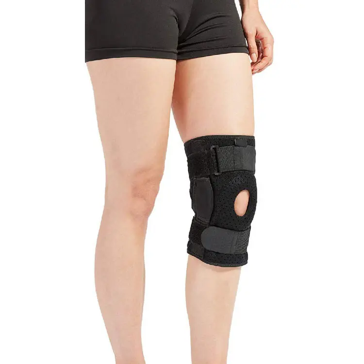 Attelle orthopédique oa pour genoux, réglable, en <span class=keywords><strong>alliage</strong></span> de zinc, soutien pour rotule, stabilisation, pour le genou