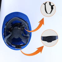 En stock, casque de sécurité industriel pour la protection de la tête, casque de chantier ventilé, casques de sécurité pour la construction industrielle et l'exploitation minière