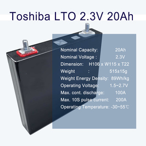 Toshiba SCIB LTO Prismatische Lithium-Ionen-Batterien 2,3V 2,4V 2,9Ah 6Ah 10Ah 20Ah Energiezelle Yinlong 20000 Zyklen für Auto-Audio - Product Image 4