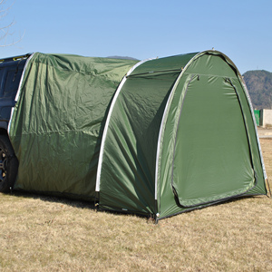 SUV-tent aanbouw voor kamperen, autotenten voor SUV-achterkleptenten met opbergruimte, eenvoudig op te zetten auto-kampeercompartimententent - Product Image 6