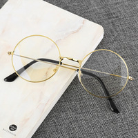 2024 classique métal lunettes cadre pas cher Anti-lumière bleue lentille transparente ordinateur lunettes Rectangle Style unisexe toutes les formes de visage