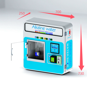 Mini distributore automatico di <span class=keywords><strong>acqua</strong></span> a parete per la stazione della metropolitana del centro commerciale - Product Image 2