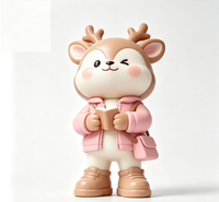 Figurine personnalisée en PVC et ABS, personnage de dessin animé, statue, usine chinoise, OEM, figurine personnalisée pour la vente en gros de produits de marque